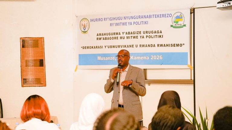 Demokarasi y’ubwumvikane yazanye ituze mu mikorere y’amashyaka mu Rwanda